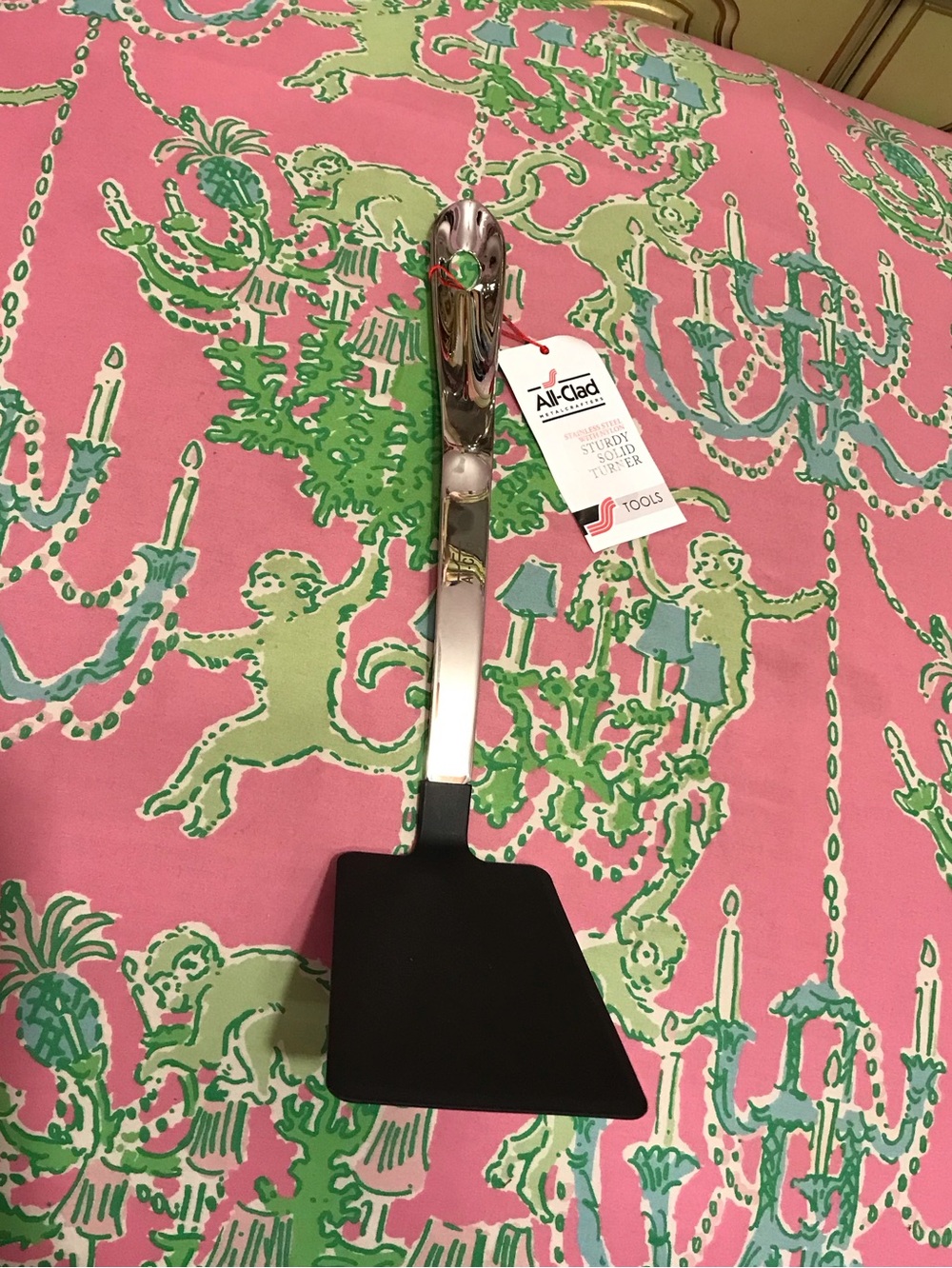 ALL-CLAD Stainless Steel Nylon Nonstick Professional Spatula Sturdy Solid Turner